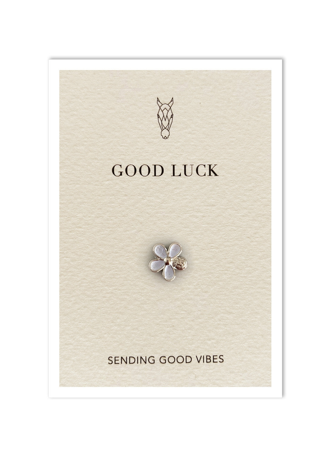 Pin - Good Luck - Flower