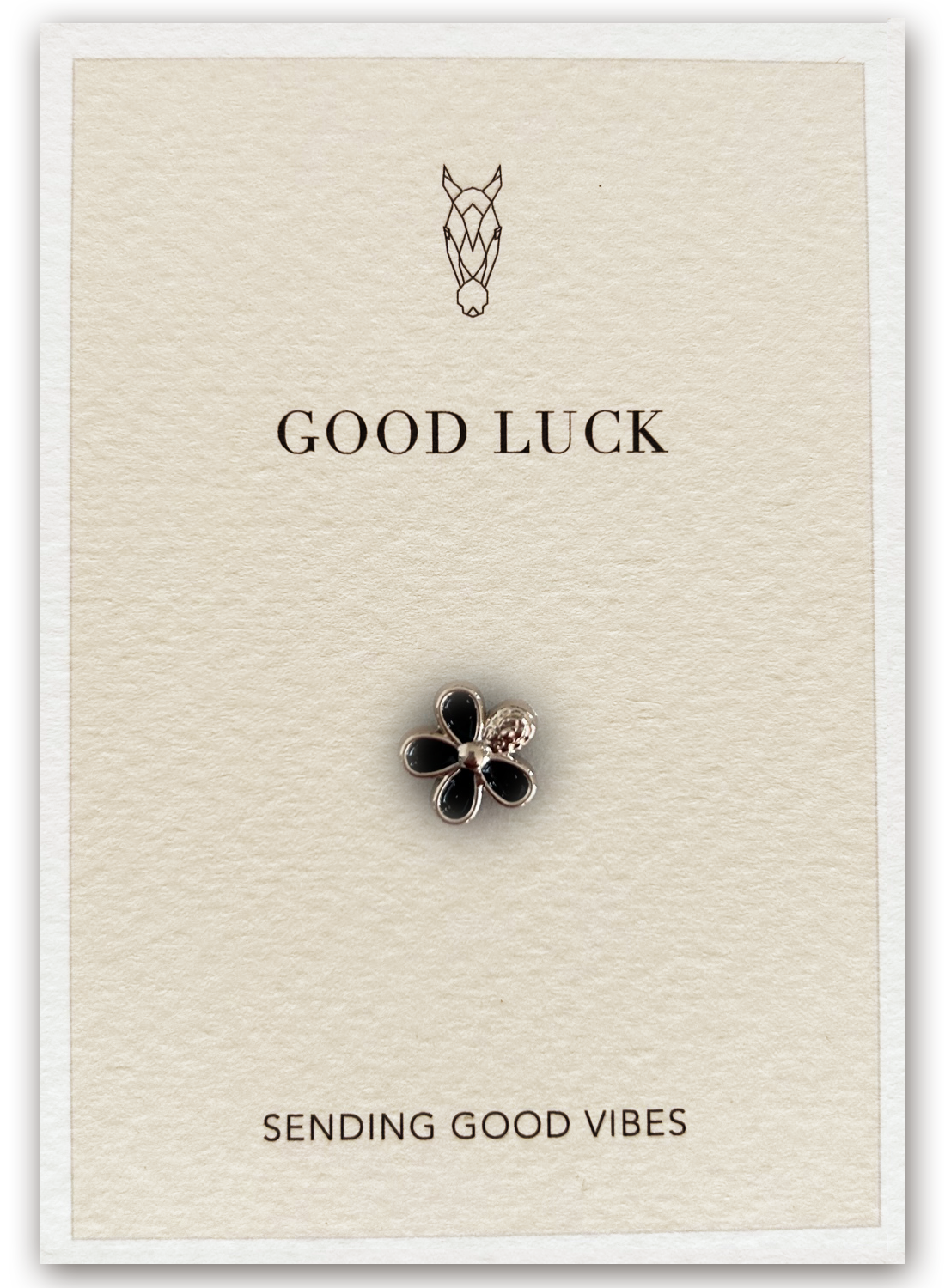 Pin - Good Luck - Flower